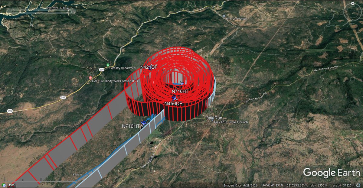 fire_feeds's tweet photo. Firefighting aircraft fighting the 2 acres #CascadeFire in #ShastaLake #ShastaCounty, as I was putting this together it has now changed to forward progress stopped.
#Calfire 
#A240 #N421DF
#C716 #N716HT
#T93 #N450DF
🇺🇸❤️‍🔥 https://t.co/rwiHfWHoYK