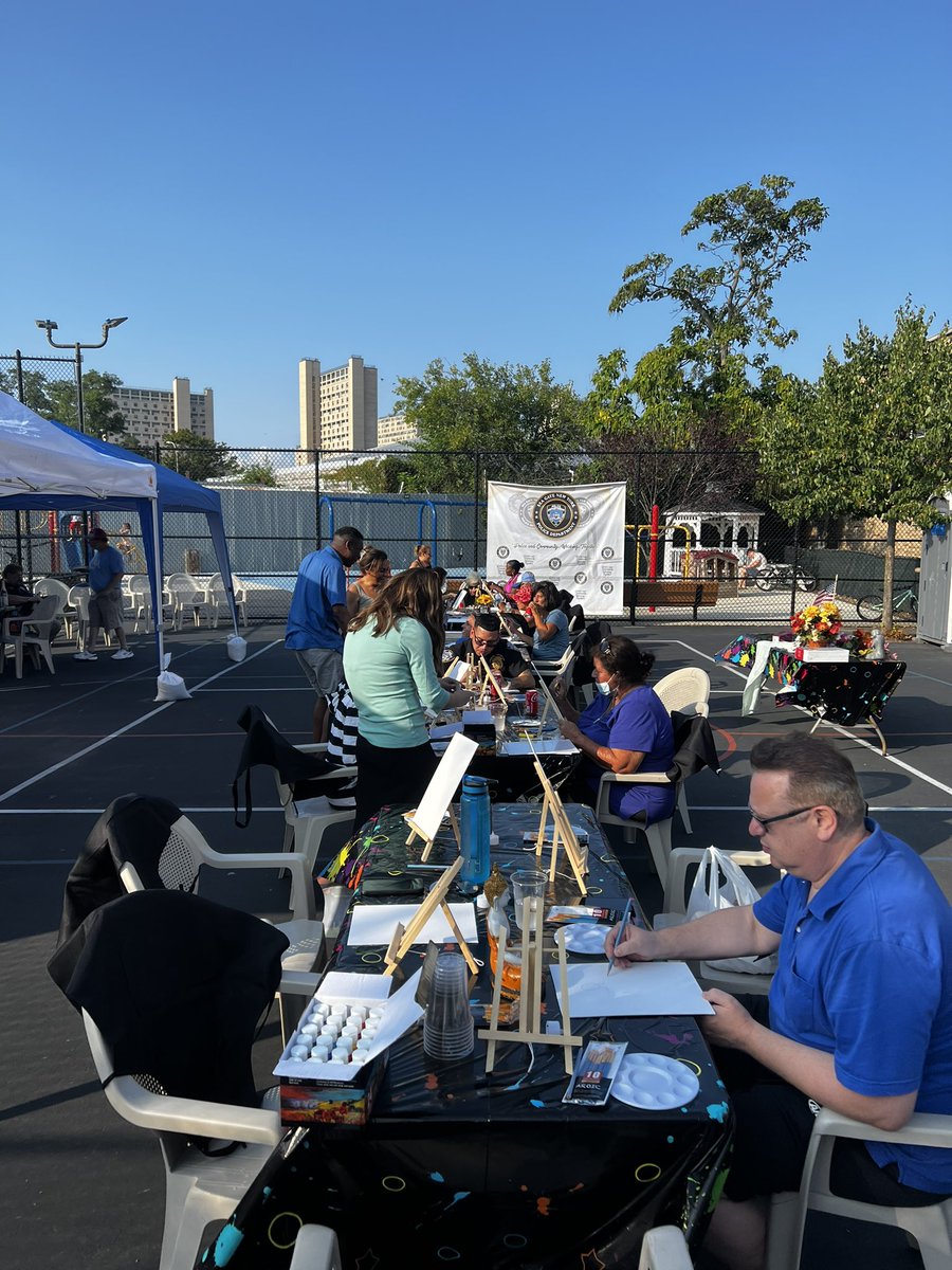 Sea Gate Community Paint Night was a huge success! 🎨
A big special thank you to painting instructor, Sea Gate’s very own Artist Jeffrey Berman. It was great to have NYC Community Board #13 Chairperson Lucy Diaz participate with us in a night of fun, laughter, and love.