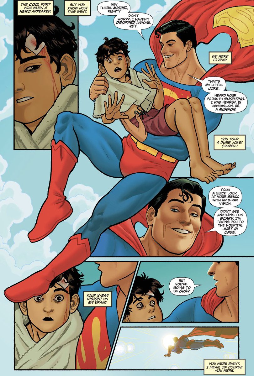 chelsdaniel280's tweet photo. “Don’t worry, I haven’t dropped anyone. Yet.”
(Dial H for Hero #1 - Sam Humphries and Joe Quinones)
#Superman #MiguelMontez
#DCWonderComics #dccomics https://t.co/CLesm5C0Ka