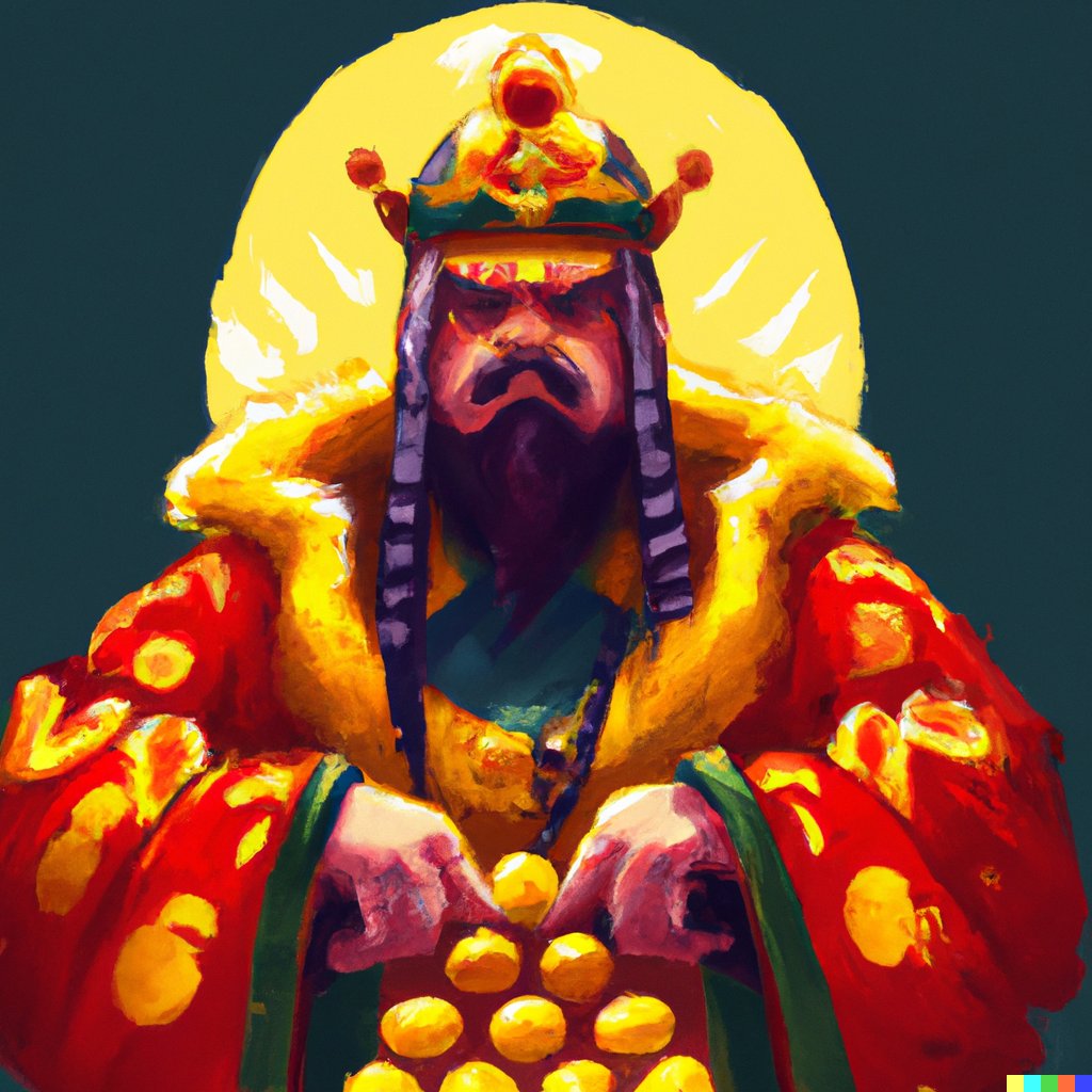 RealDrust's tweet image. The god of gold. #drawing #drawings