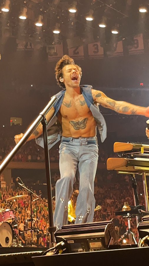 bestharrysbr's tweet photo. 📸 || SENHOR 🥵🥵🥵 Harry no palco do Madison Square Garden em Nova York

via keepdrivingss https://t.co/LbnkS2CNf5