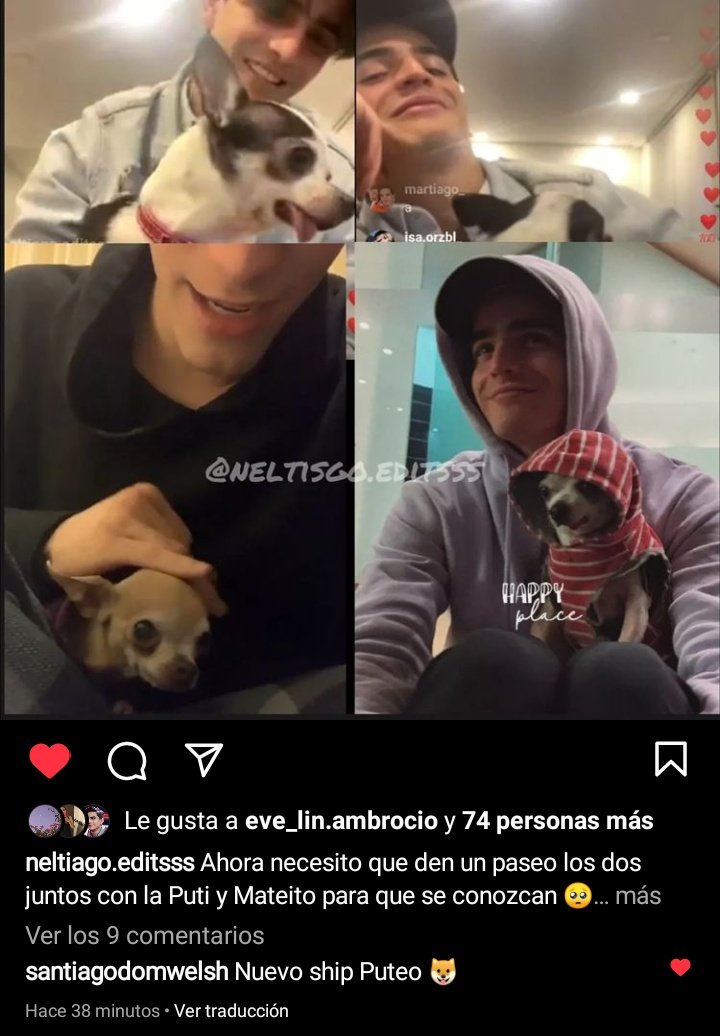 da_ni_e_la__'s tweet photo. #Neltiago ya pasó de moda, lo de hoy es #Puteo 🤣🤣🤣
PD. Alguien dígale a Santiago que el no es bueno combinando nombres 🙈💕 https://t.co/n43lsZTSvl