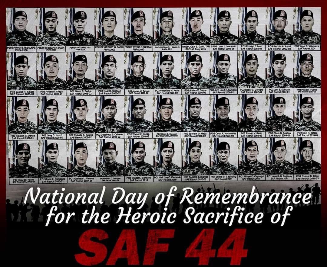 GiboTeodoroJr's tweet photo. Fallen but never forgotten. #SAF44 🫡🇵🇭

#NationalHeroesDay https://t.co/GnKQqf6KOp