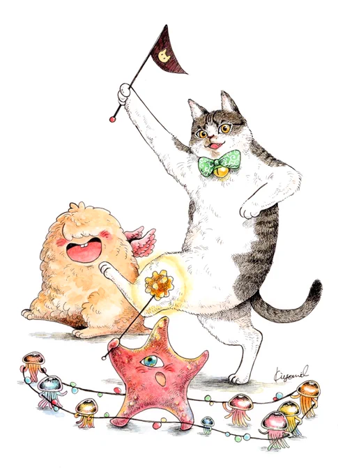 #今月描いた絵を晒そう 