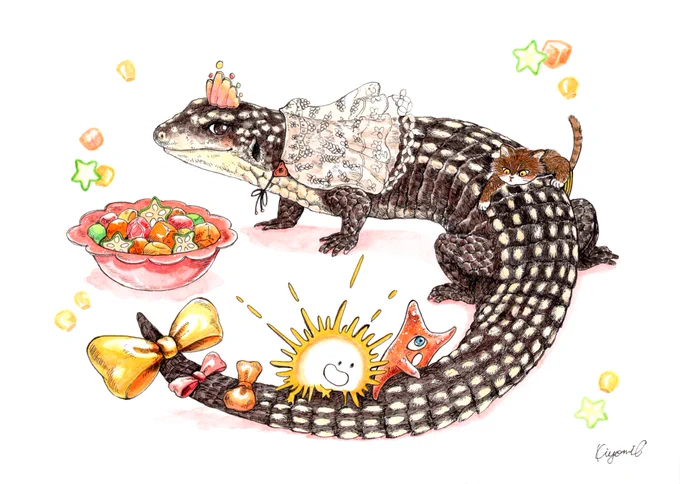 #今月描いた絵を晒そう 