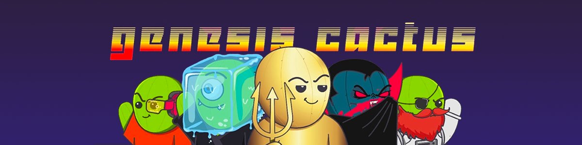 Probably my favorite #NFTcollection on MetaMirror is Genesis Cactus from <a href="/MirageMarket/">Oasis Mirage</a>. There are 333 of these cacti. Colorful and brimming with whatever the cactus equivalent of personality is, each one is an #Oasis in itself. #NFTs #NFTart #NFTcollector #NFTCommunity $ROSE #NFT