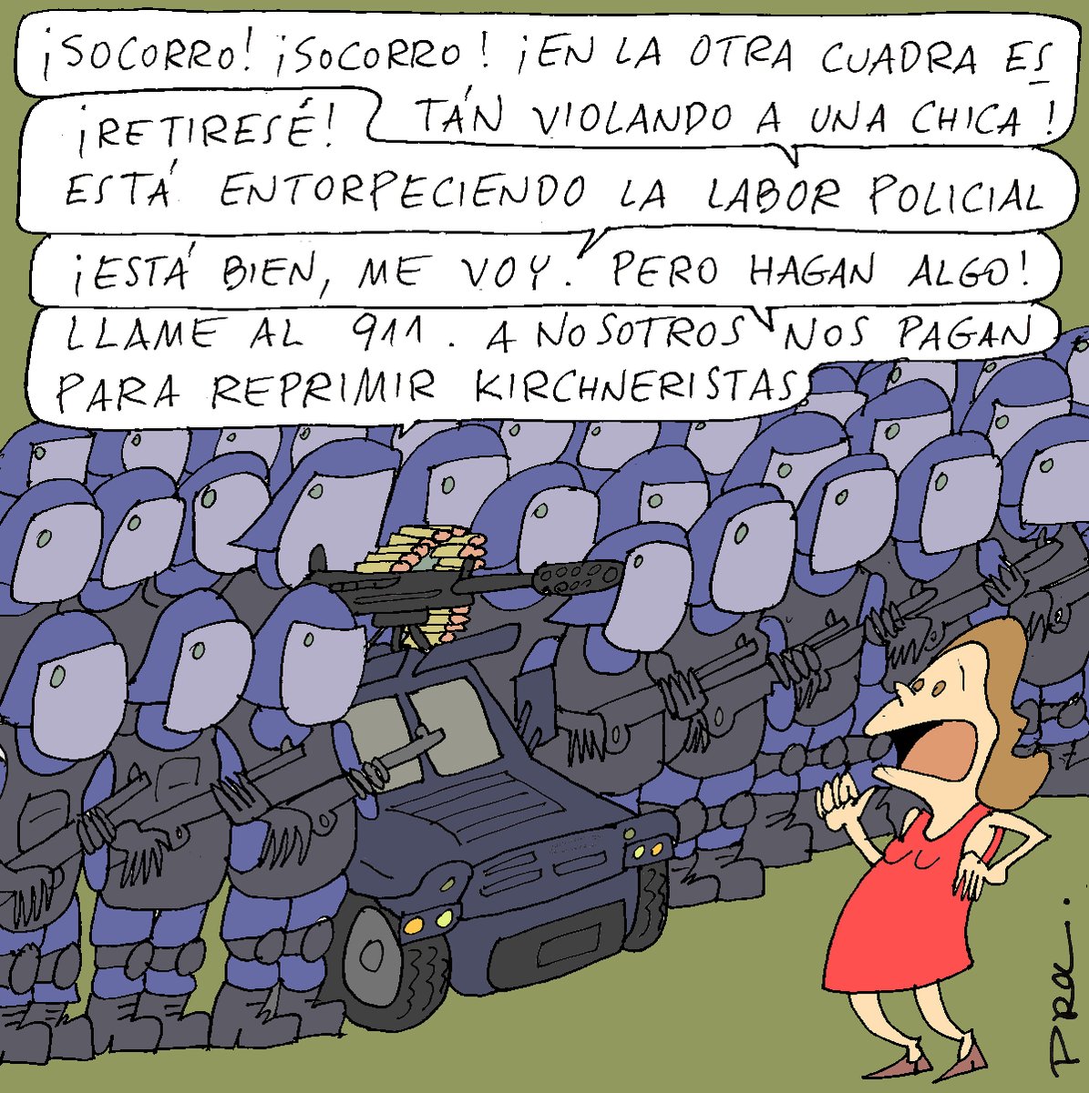 FabianPrl's tweet photo. @tanoproductor Entonces que ni se nos ocurra decir #LaPoliciaDeLarreta https://t.co/TQqqxyDKP9