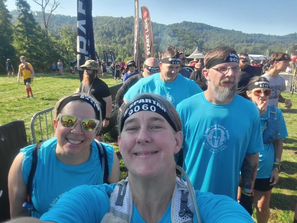 MtownPilates's tweet photo. Glad to be home after our first @SpartanRace! Here are some highlights. Good work today @booten77 and @Mathy_Jessica https://t.co/CHhwTRn2NN