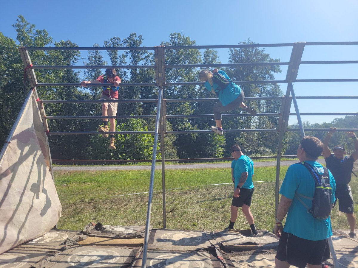 MtownPilates's tweet photo. Glad to be home after our first @SpartanRace! Here are some highlights. Good work today @booten77 and @Mathy_Jessica https://t.co/CHhwTRn2NN
