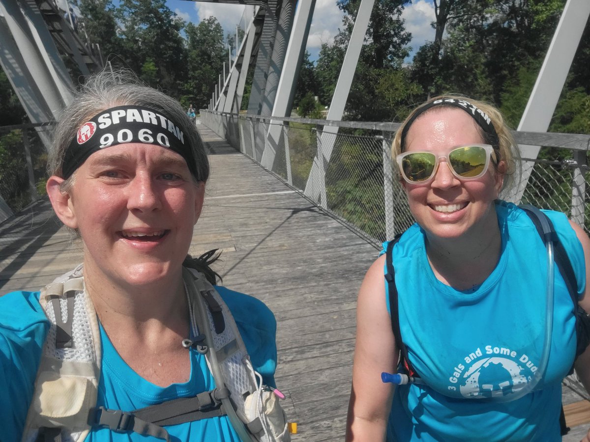 MtownPilates's tweet photo. Glad to be home after our first @SpartanRace! Here are some highlights. Good work today @booten77 and @Mathy_Jessica https://t.co/CHhwTRn2NN