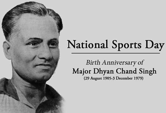 ItsNimendra's tweet photo. Tributes to the exemplary #MajorDhyanChand Ji Saheb on his Birth Anniversary and our #NationalSportsDay, Major Sahab's legendary sporting skills did wonders for Indian and world hockey. https://t.co/ow5C6QFTpU