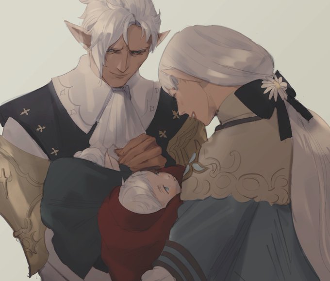 「baby white hair」 illustration images(Latest)｜3pages