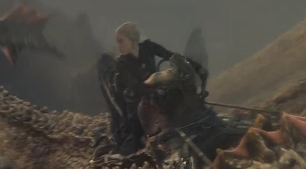Jor_Escobar's tweet photo. #RhaenyraTargaryen llegando con Syrax como una reina tal cual lo hacia Daenerys, es lo mejor que van a ver hoy. #HouseOfTheDragonHBO #HouseoftheDragon https://t.co/XecYZt77an