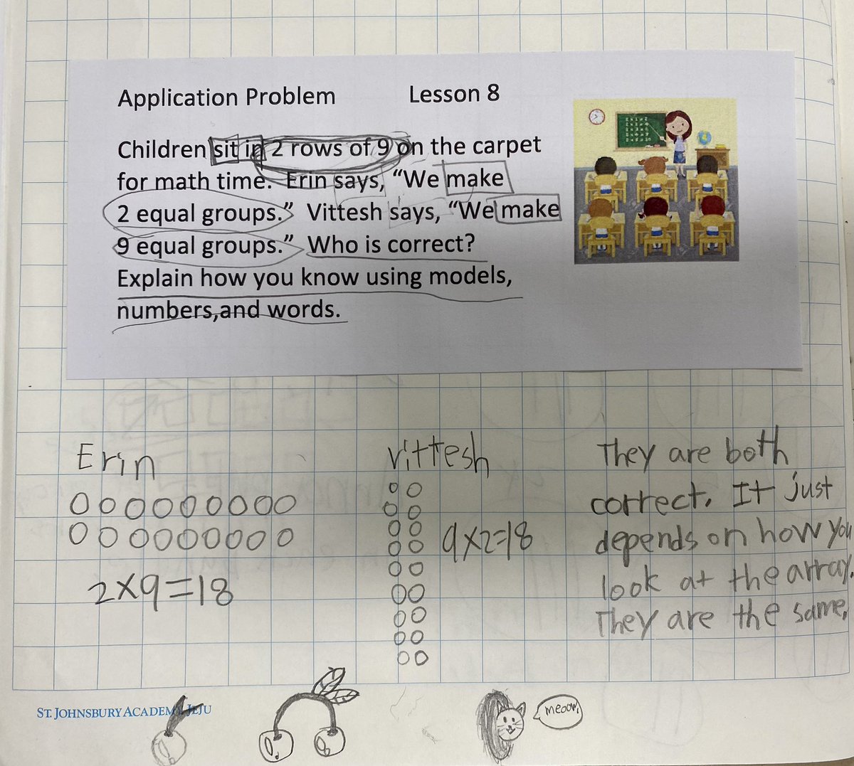 Math magicians in Grade 3. #mathchat #sja_jeju <a href="/SJA_Jeju/">SJA Jeju</a>