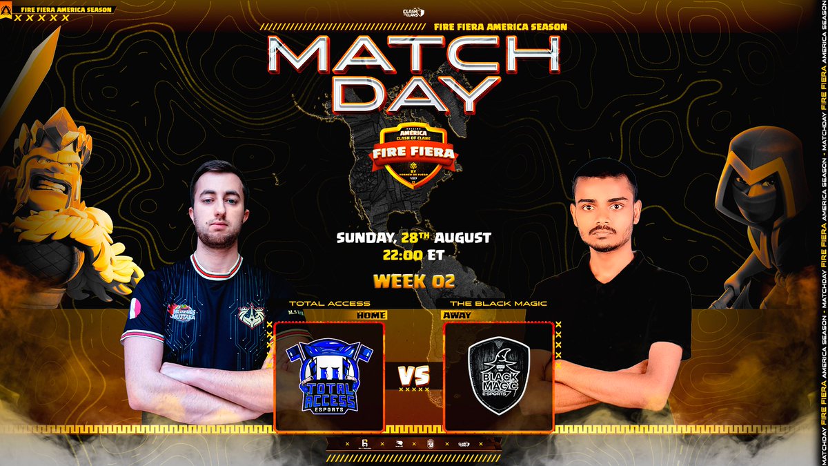 TorneoDeFuego's tweet photo. ๐ฅLIVE๐ฅ #ClashEsports
@TotalAccessCoC vs #TheBlackMagic
Stream:
๐ช๐ธ https://t.co/uFhm3GOxos
๐ฌ๐ง https://t.co/Ol9PVGA2y1
๐ฌ๐ง https://t.co/Xjrw7PZokX
๐ฌ๐ง https://t.co/oNjBAkw1vT
๐ต๐ญ https://t.co/yOX64YmgeT https://t.co/fxE3khDsLZ