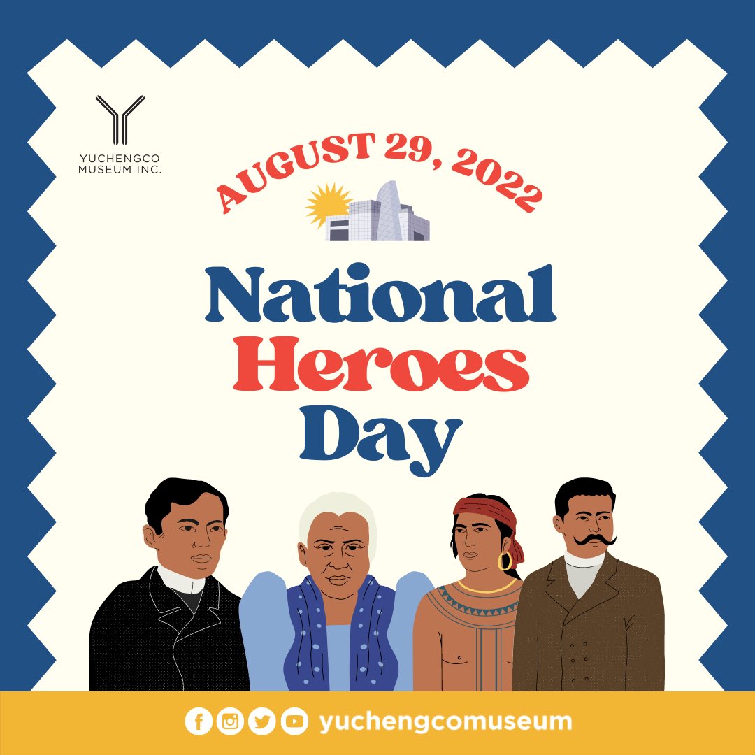 yuchengcomuseum's tweet photo. There’s a HERO in each and every one of us! Let your inner hero shine! Here’s to all the brave men and women who fought for our country and who made it possible for us to be where we are today! Happy National Heroes Day! https://t.co/cUsTjVjjXA