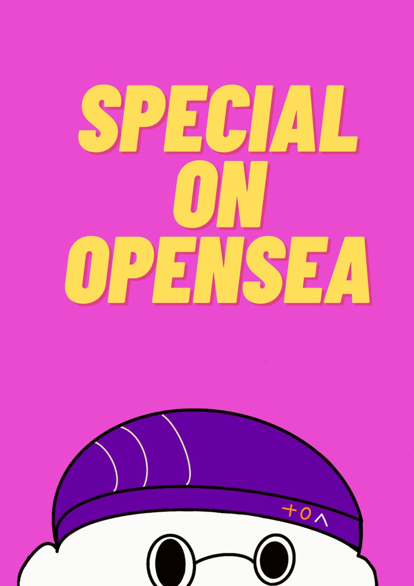 4 editions on #opensea 

Price : 0.005-0.007 ETH 

Store : opensea.io/Petavana

#NFTCommmunity #NFT #NFTs #OpenSeaNFT