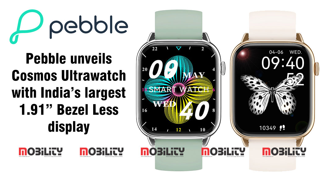 mobilitymag's tweet photo. Pebble unveils Cosmos Ultrawatch with India’s largest 1.91” Bezel Less display....Read More👇
https://t.co/s0QFEmCAqB
@PebbleOfficial
#pebble #flipkart #CosmosUltrawatch #BezelLessDisplay #groundbreaking #callingsmartwatch #curvedscreen #UltraSlim #lightweight #metalalloybody https://t.co/qLxkYO1BzW