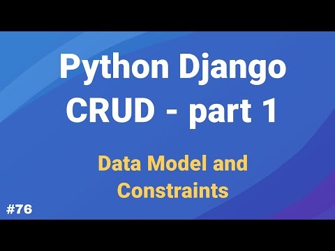 matteo80's tweet photo. Python Django CRUD part 1 - Data Model and Constraints https://t.co/SYGbSeUhPd https://t.co/yONExk1sLf