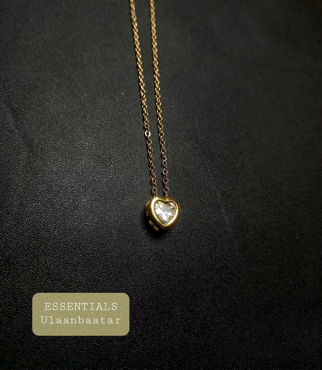 Циркон зүрхэн кулонтой зүүлт
Designed in Ulaanbaatar
®Essentials Ulaanbaatar
📱80836353