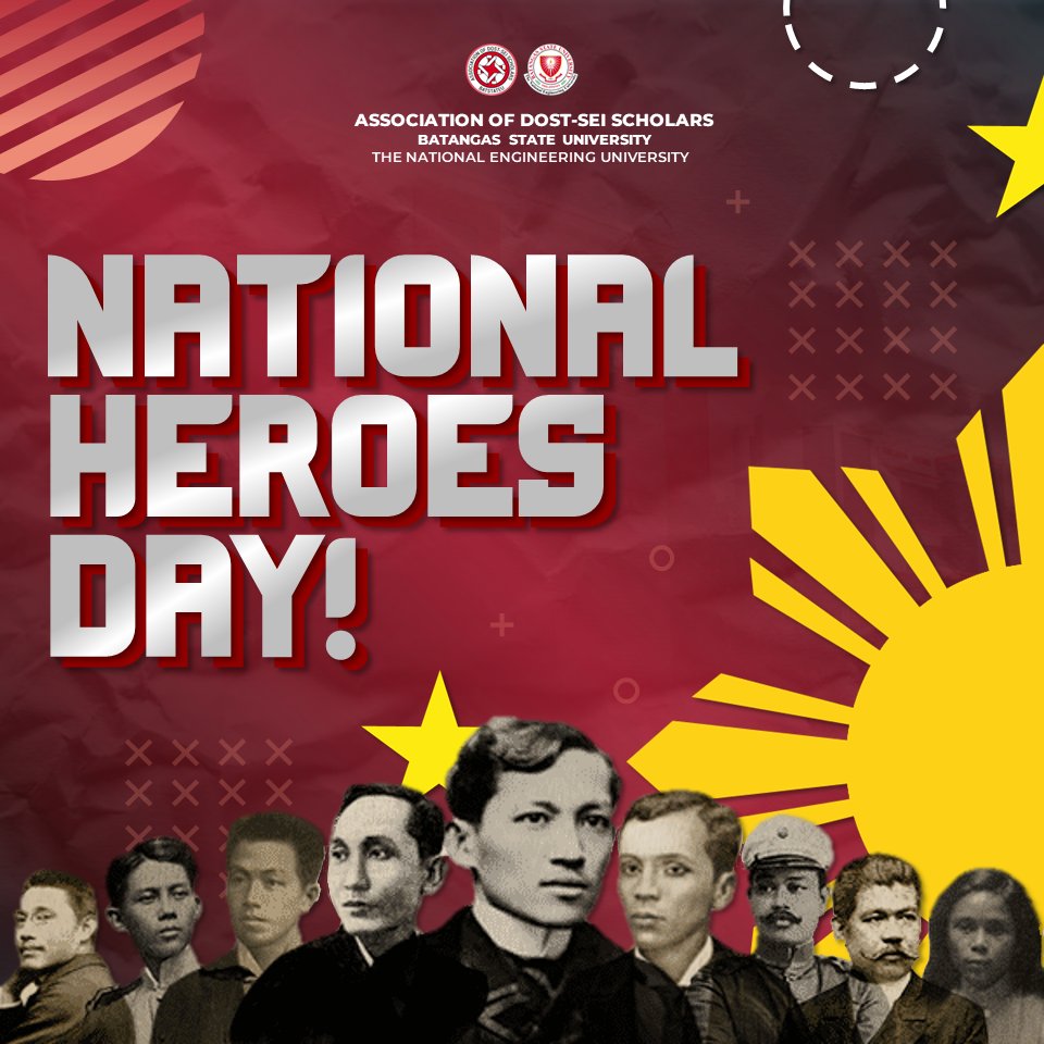 ADSSBatStateU's tweet photo. Aptitude and excellence manifest themselves in many different forms, and as we honor and commemorate the revolutionary sacrifices done by our country's bravest heroes in building the state we now call our own, ADSS-BatStateU, together with the entire nation, celebrates today. https://t.co/qPGewCEsDO
