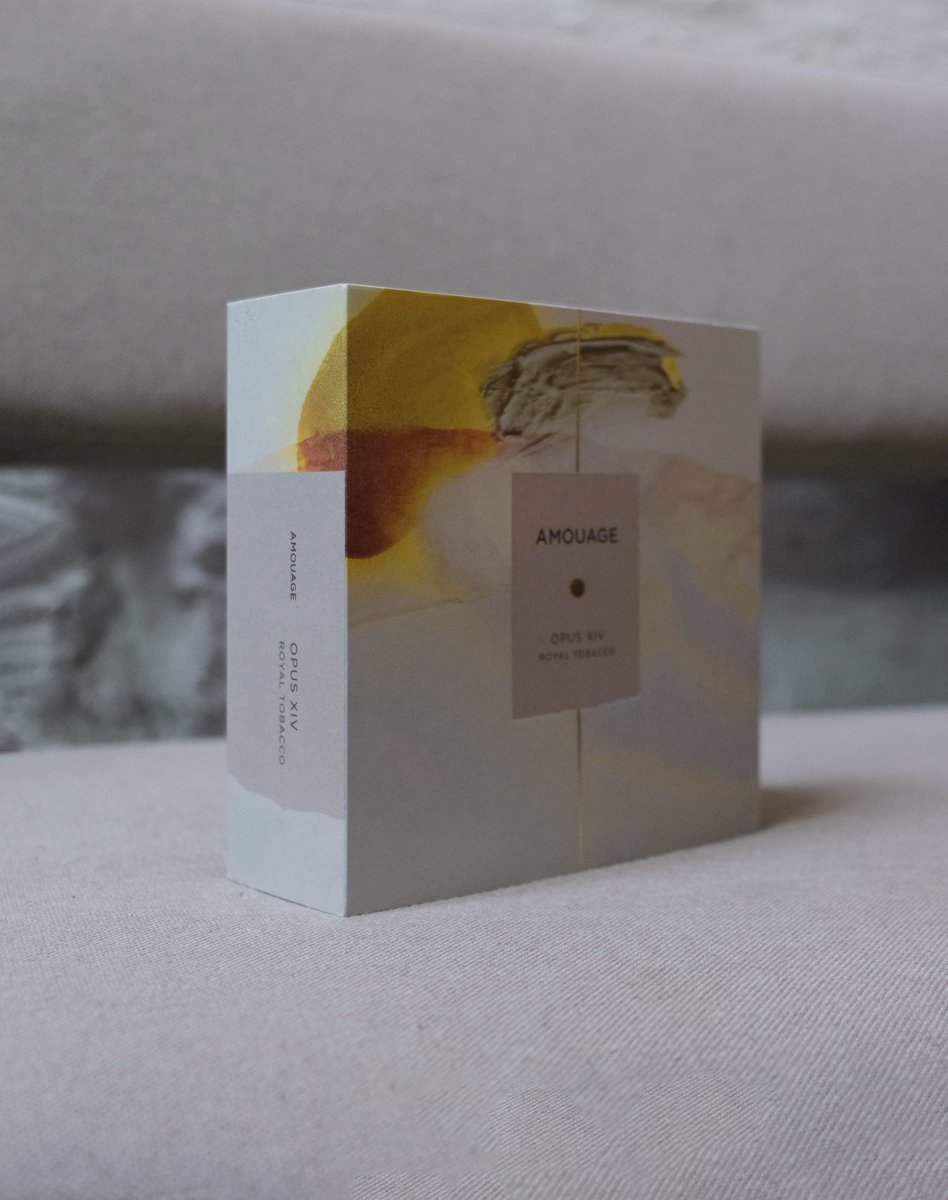 mertenslouise's tweet photo. So happy to finally touch, open &amp; smell the project I was part of. The design process for this @AmouageOfficial packaging. From paper selections to testing colors and printing details. Excited to see these ones in stores. #amouage #amouageperfumes #artdirection #creativedirection https://t.co/SduA4J9SFR