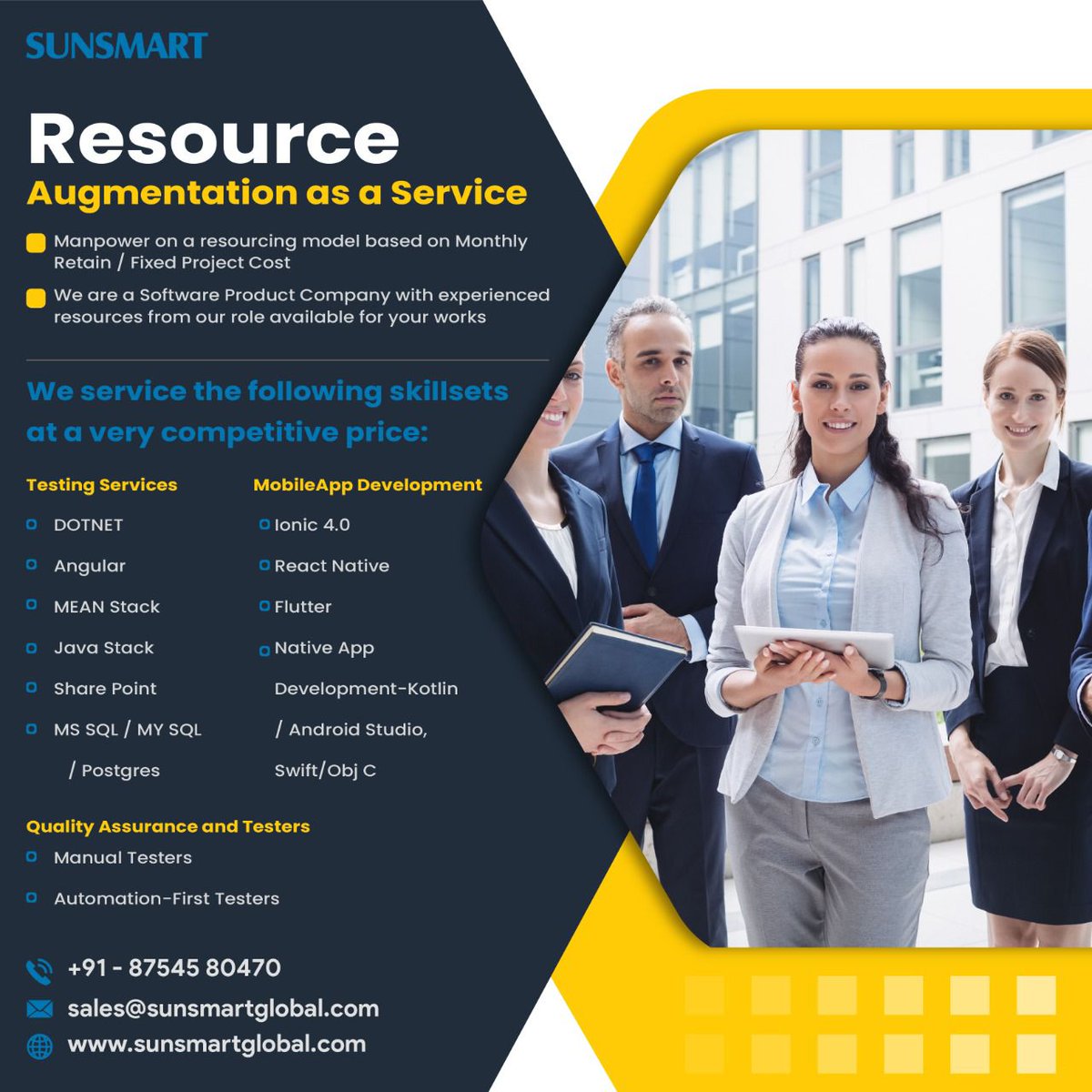 sunsmart_global's tweet image. We are a leading software product company providing software development, testing services and mobile app development.
visit:
sunsmartglobal.com
#dotnetdevelopment #offshoredotnetdevelopment #AngularJSDevelopment #ionicdevelopment #mobileappdevelopment #androiddevelopment