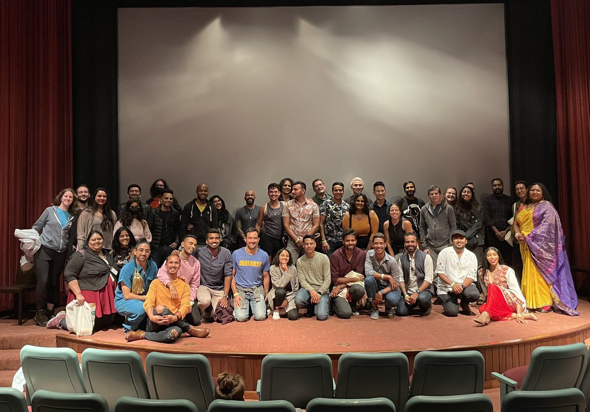 sfqueerfilmfest's tweet photo. Closing night with @anjalirimi & @ParivarBayArea 🙏🏾❤️As our in-person festival comes to a close we kick off our online festival on Aug.31 at 6pm (Tickets on our website 👆| you will get an email with details including link on Aug.31) #sfqueerfilmfest #newfestival #festivefestival https://t.co/s87S3nXYSn