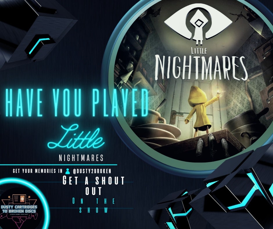 dusty2broken's tweet photo. A classic amongst some and a must play amongst others. Little Nightmares is a fantastic game and has been chosen by our new co host. Let us know your memories and what you loved about or hated about this game. #Littlenightmares #Littlenightmares2 #gamers #podcasts https://t.co/e1pe40JwnC