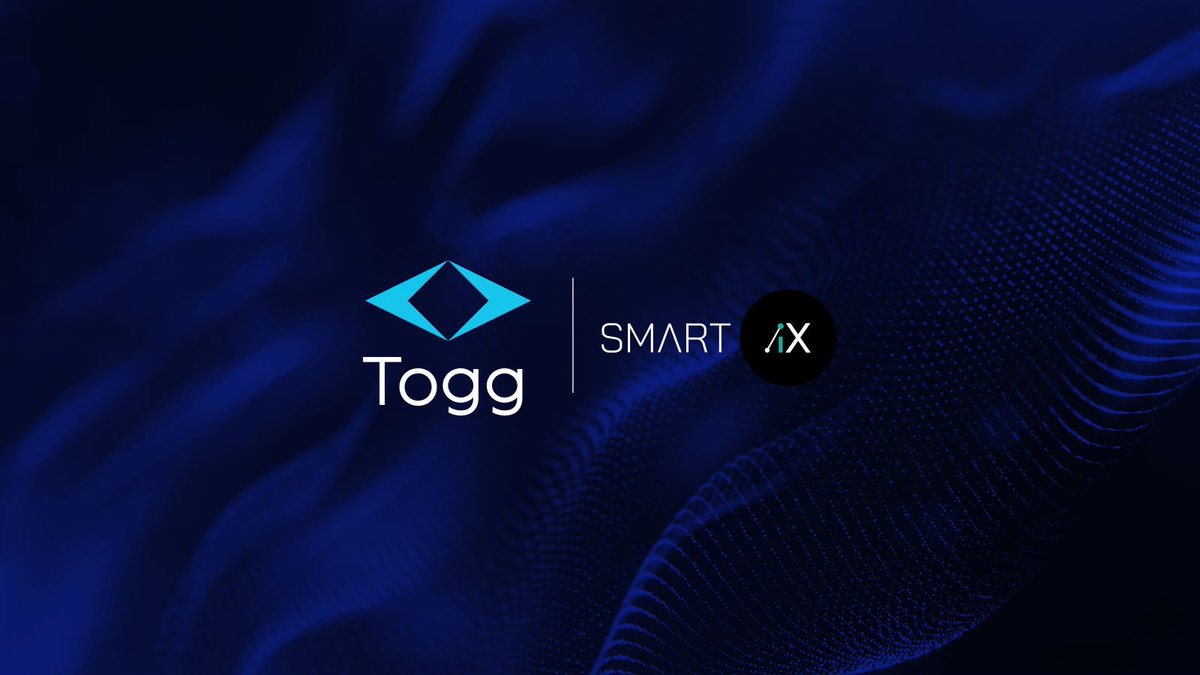 Togg2022's tweet photo. Kullanıcı deneyimi alanında yapay zekâ destekli çözümler üreten @SMART_iX ile yaptığımız stratejik iş birliğiyle mobilite ekosistemimizi genişletiyor, “Akıllı Yaşam” hizmetlerimizin güvenli, hızlı ve çevre dostu olmasını sağlıyoruz.

 #Togg <💙> #SmartiX

#USECASEMobility®️ https://t.co/zzbjL329tU