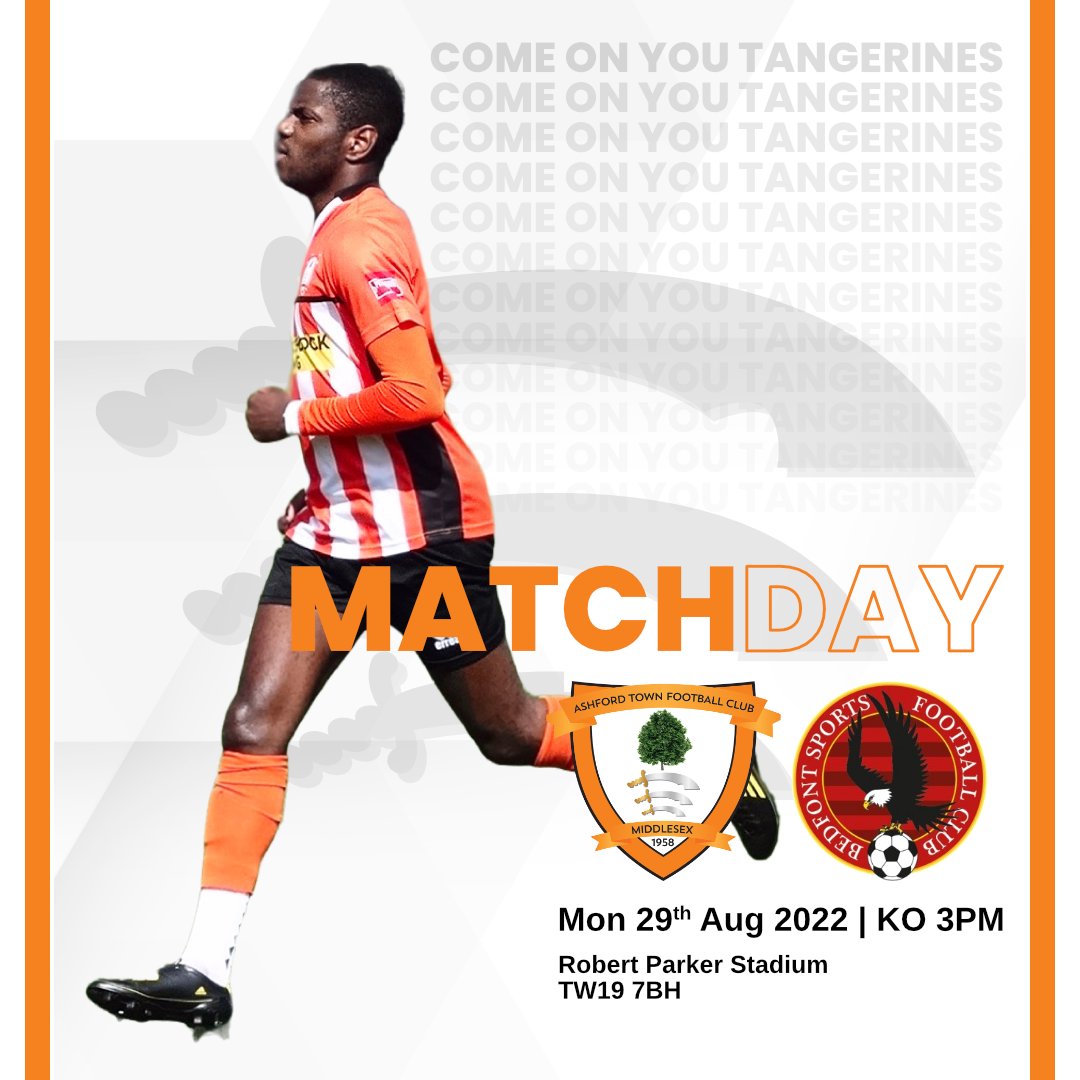 ashfordtownmx's tweet photo. BANK HOLIDAY MATCHDAY π
π @BSFC_Official
π @IsthmianLeague
π KO 3PM
π RPS, TW19 7BH
π« Adults Β£10 / Conc. Β£5 / U16 Free
π Programme Online
π» Clubhouse open from 12:00
https://t.co/5rjiM0Xesw
#ASHBED #atmx #IsthmianLeague https://t.co/HIC81batd3