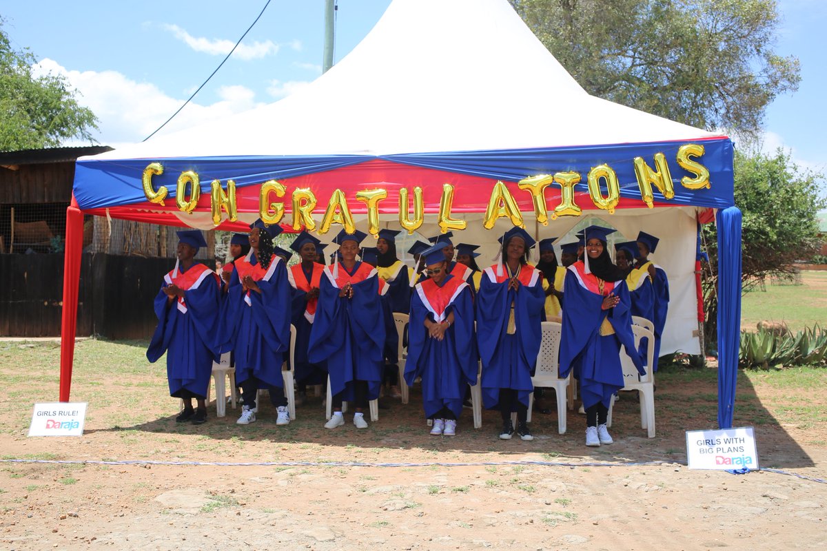 HeadofschoolDa's tweet photo. Congratulations to our @darajaacademy graduates class of 2021, the Titans!
Anything is possible, all you shown us is believing in yourself. Daraja wishes you all the best.
Caps off to you, Graduate!
@ElphasKhamala
@svito7
@CDomtila @wild_jaynes #education @UN_Women @latif https://t.co/wPME72fNck