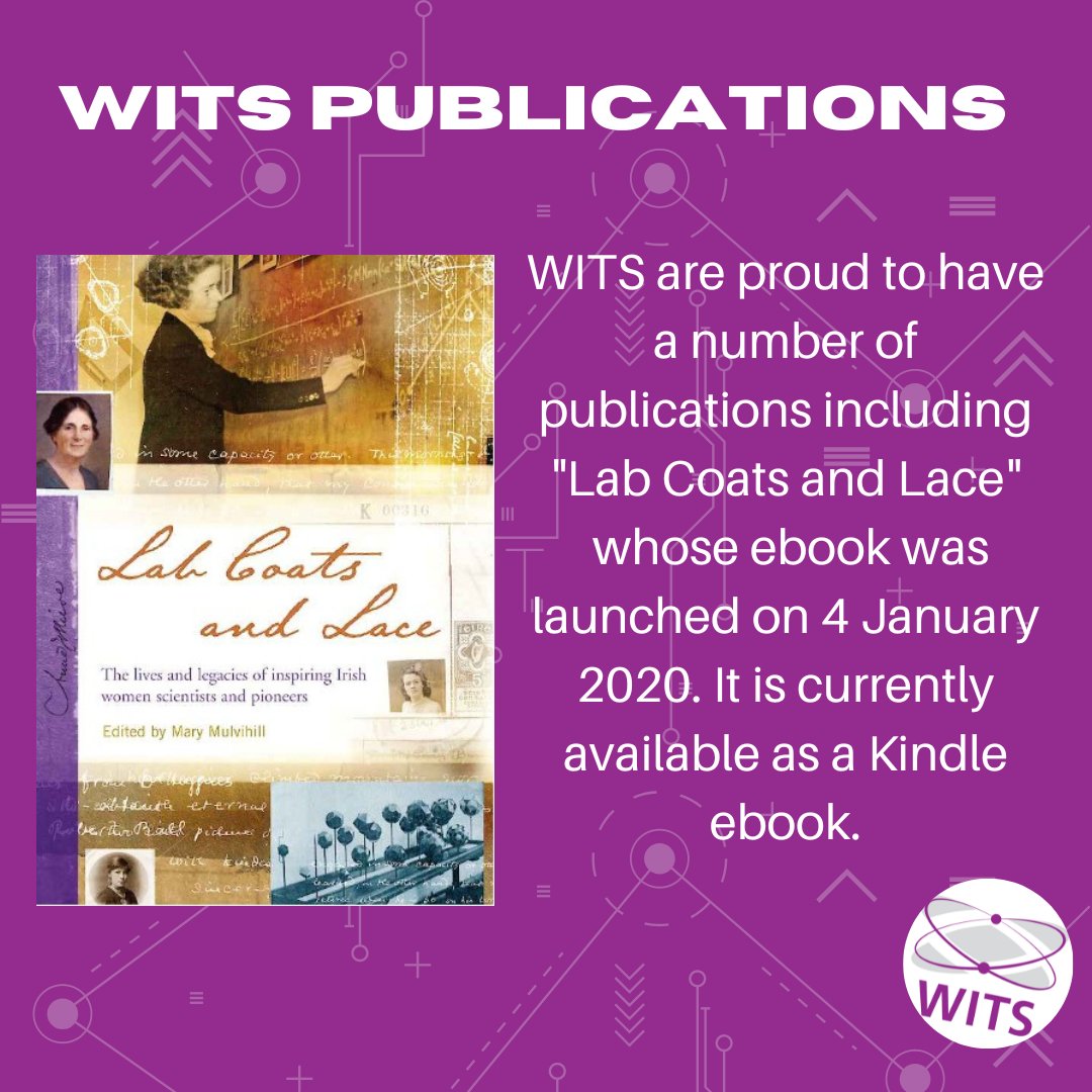 WITSIreland's tweet photo. 🔎  Find out more about this fantastic publication by clicking the link in our BIO  🔗 

#wits #witsireland #labcoatsandlace #community #tech #leaders #inspirewoman #education #collaboration #stem #scientists #science #kindle #future #womaninstem #ebook #WomeninSTEM22 https://t.co/WeljUBlegO