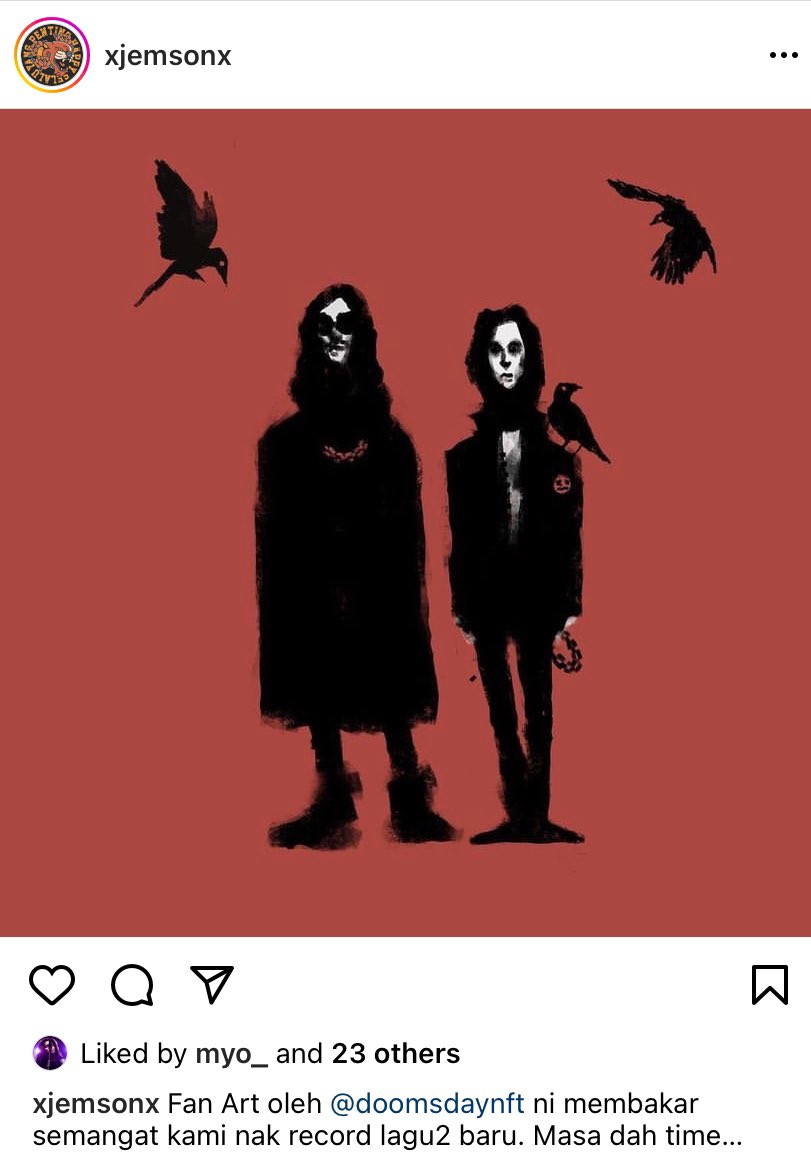 Fan art for our fav band Jemson!