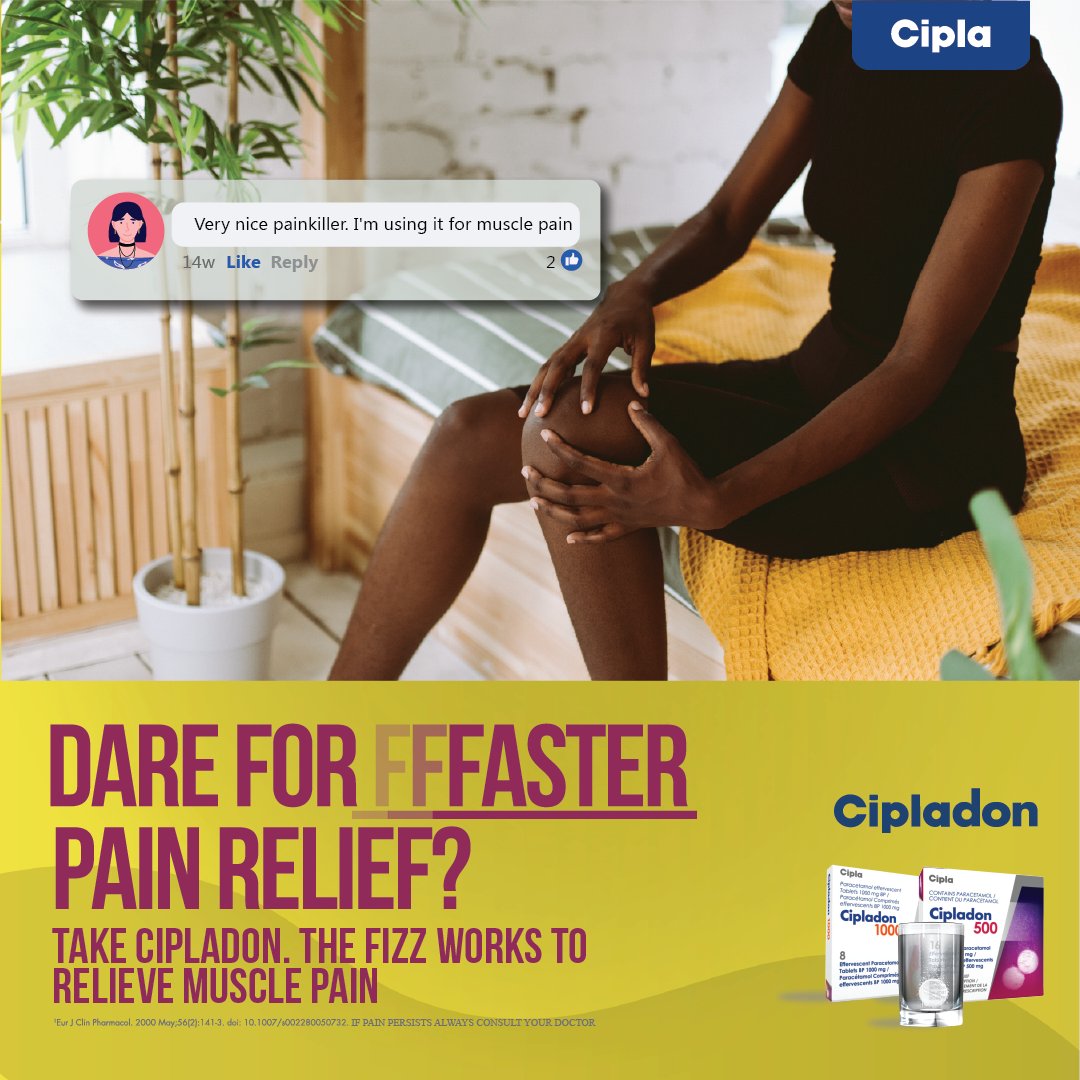 cipladon's tweet photo. Our customers say 🔊 “Very nice painkiller, I’m using it for muscle pain” 

Take #Cipladon! The fizz works fffaster to relieve #musclePain
If symptoms persist seek medical advice.
#dareforfasterpainrelief #Cipladon #TrytheFIZZ #feverremedies  #soremuscles https://t.co/4GXy5I65VN