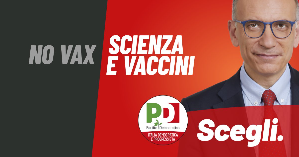 Enrico Letta tweet media