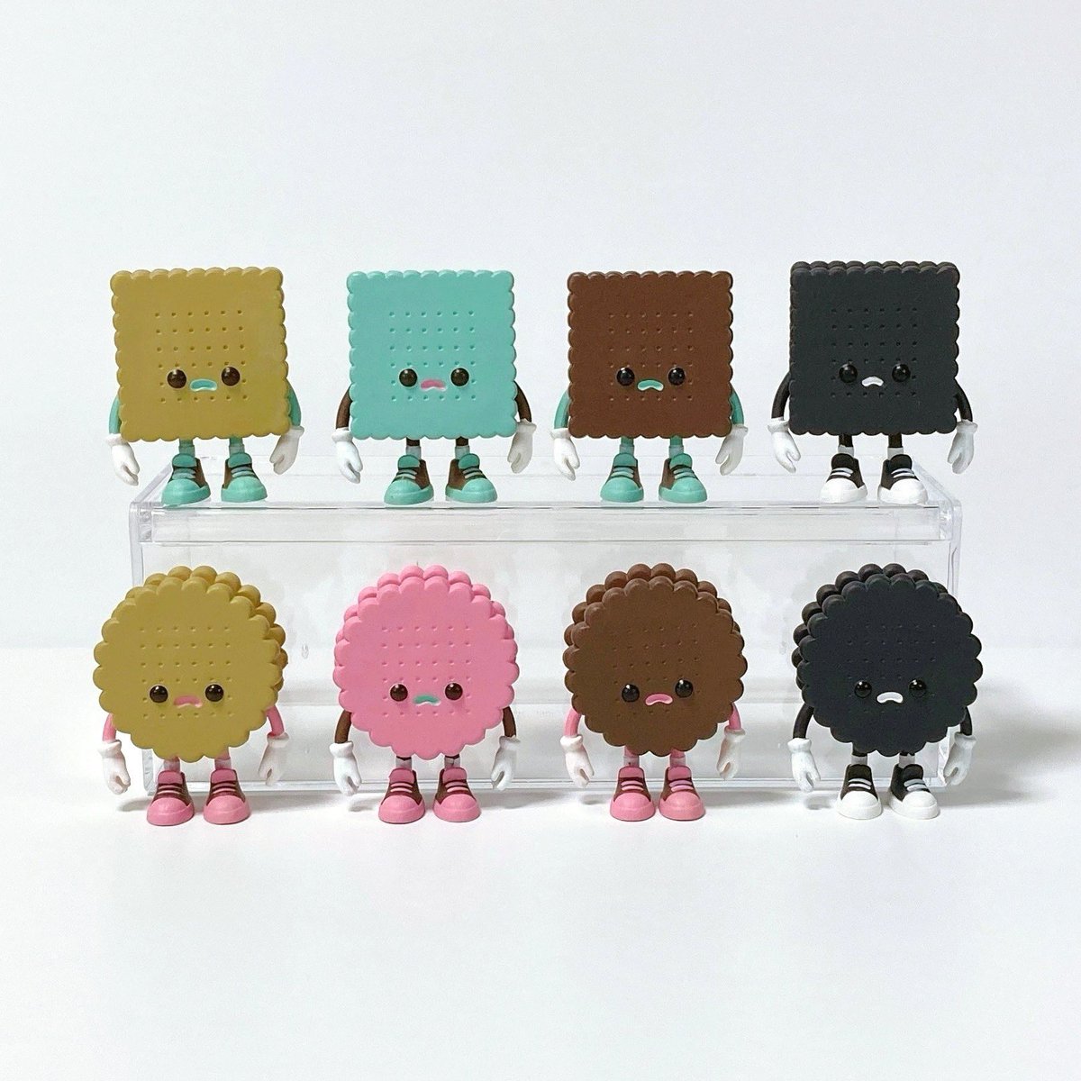 ガチャ『クリームビスケットボーイ』スタンドフィギュアの全8種をげっ