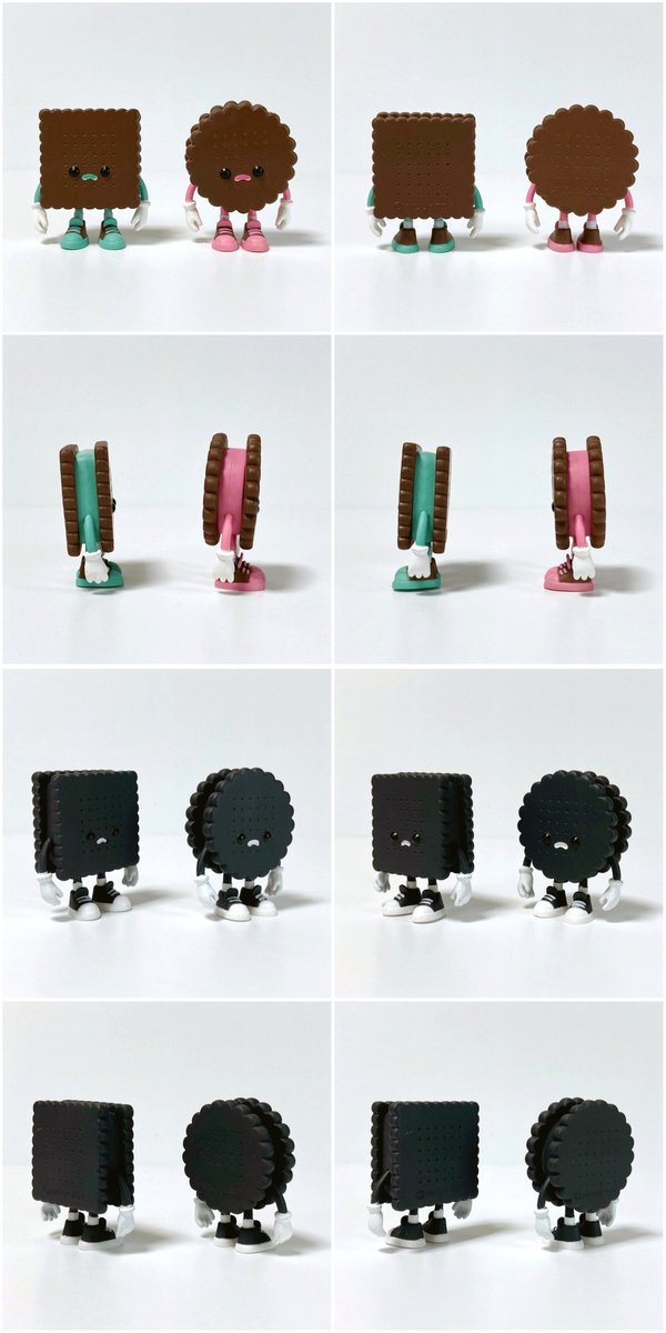 ガチャ『クリームビスケットボーイ』スタンドフィギュアの全8種をげっ