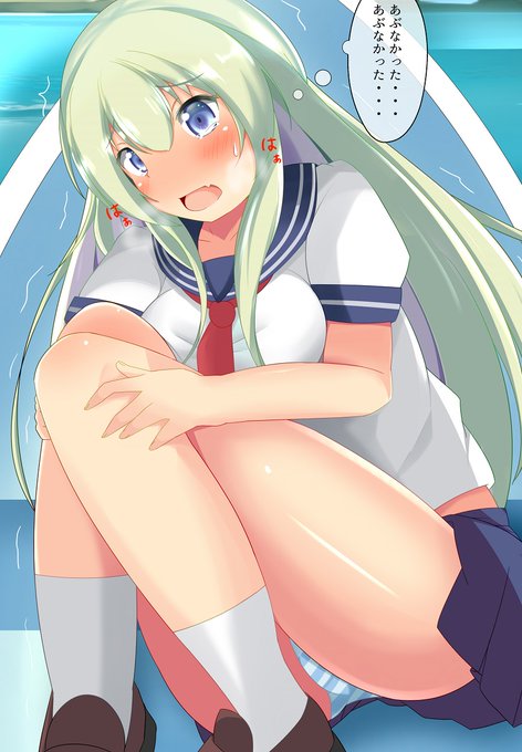 PIXIVリクエストよりボートでうずくまる早苗さん
前回いただいたリクエスト(右側)の続きです 