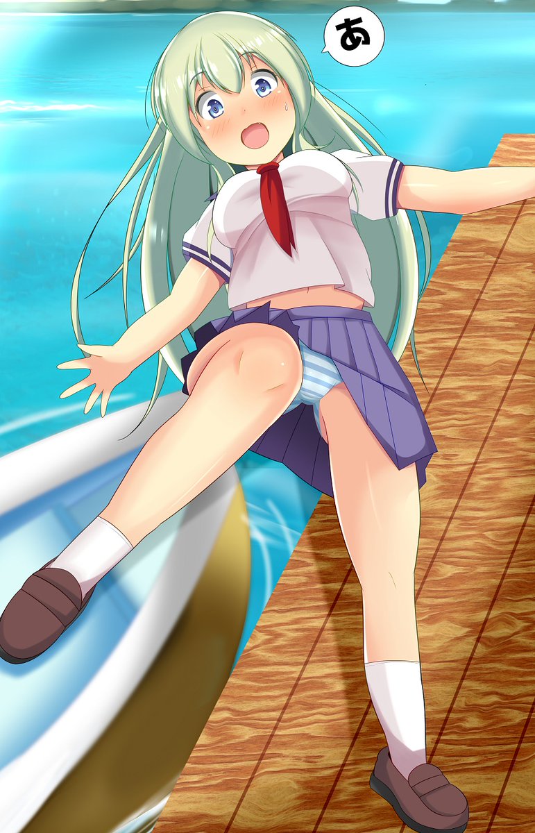 PIXIVリクエストよりボートでうずくまる早苗さん
前回いただいたリクエスト(右側)の続きです 