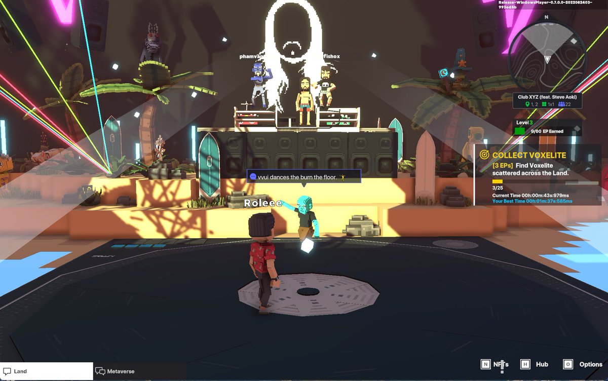 scaccs2's tweet photo. @TheSandboxGame @steveaoki I just participated in the #SandboxAlphaS3Giveaway for a chance to win 500 SAND! On stage with Steve Aoki, check out my screenshot below!
👇 https://t.co/upL7uD3u18