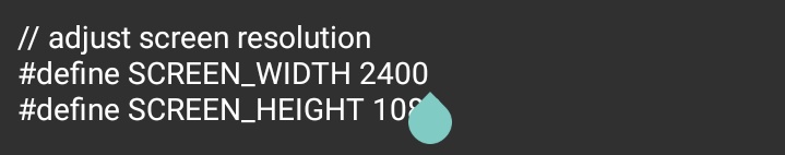 moruzgrph's tweet photo. @RoleGrdx Adjust this according to your screen resolution. Open SORE Shaders file/shaders/glsl/users/settings.glsl https://t.co/9HH1W48z5O