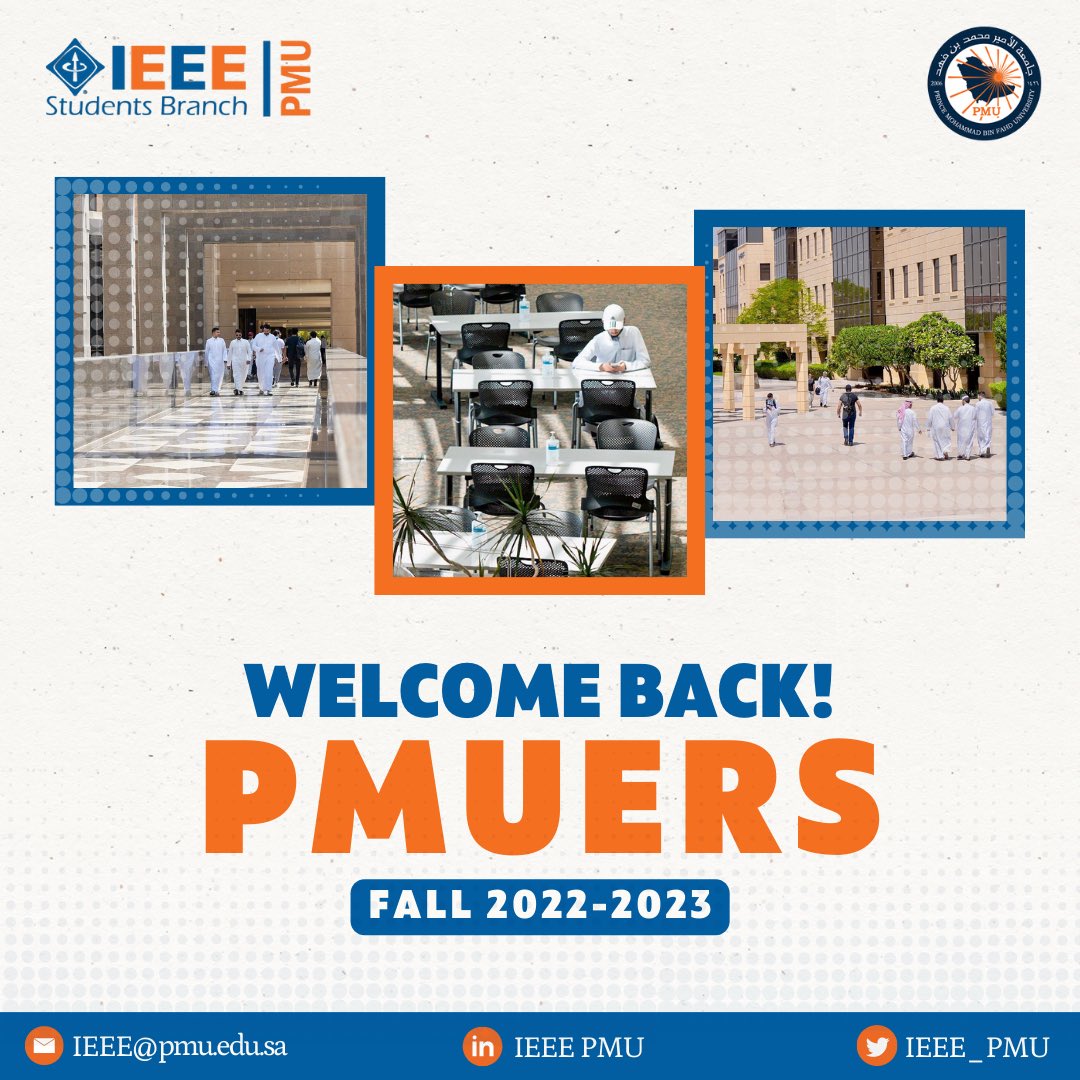 IEEE_pmu's tweet photo. Welcome back valued PMUers! 

Wish you a thriving and prosperous academic year of Fall 2022-2023. 

Stay fueled with aspirations! https://t.co/Ec2Fkot1pa