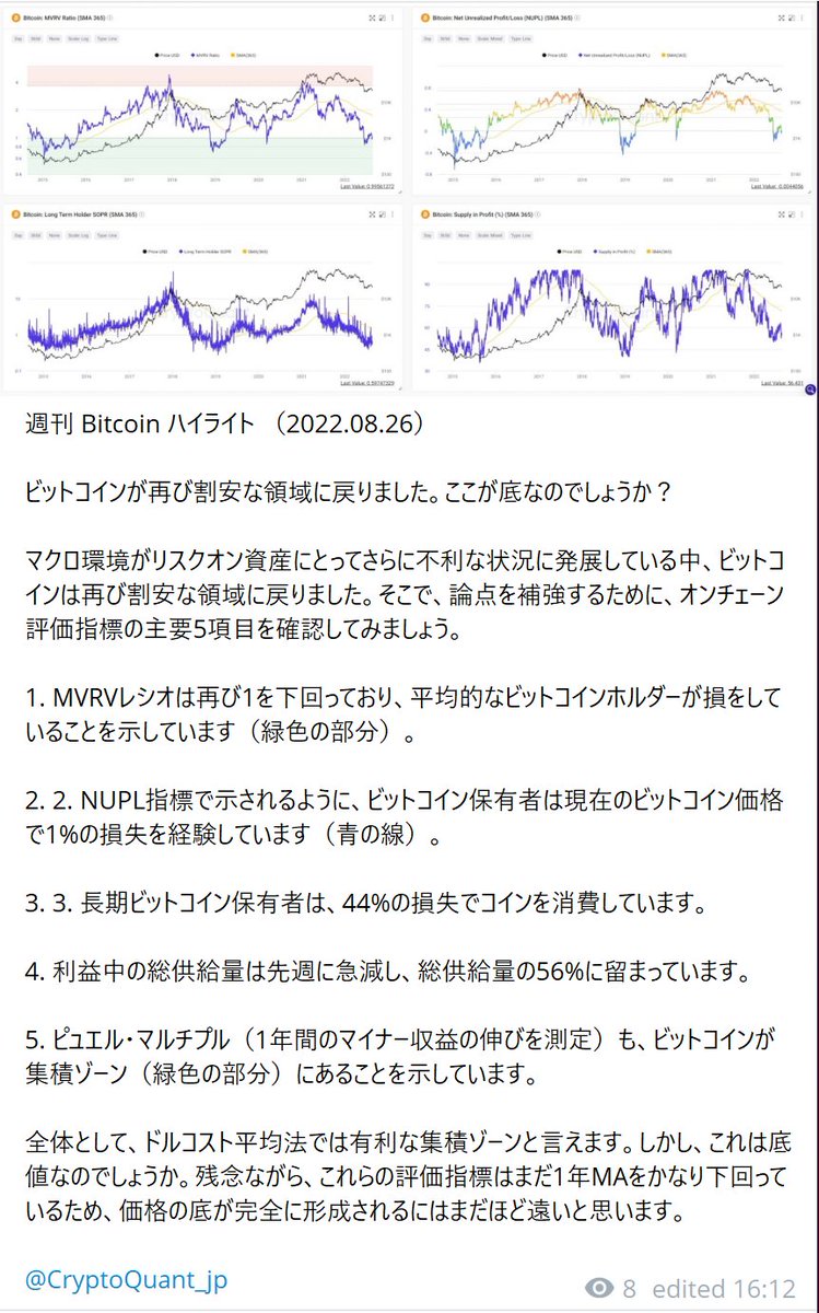 仮想通貨の破滅を見守る人 Sanada Crypto Twitter 仮想通貨の破滅を見守る人 Sanada Crypto Twitter
