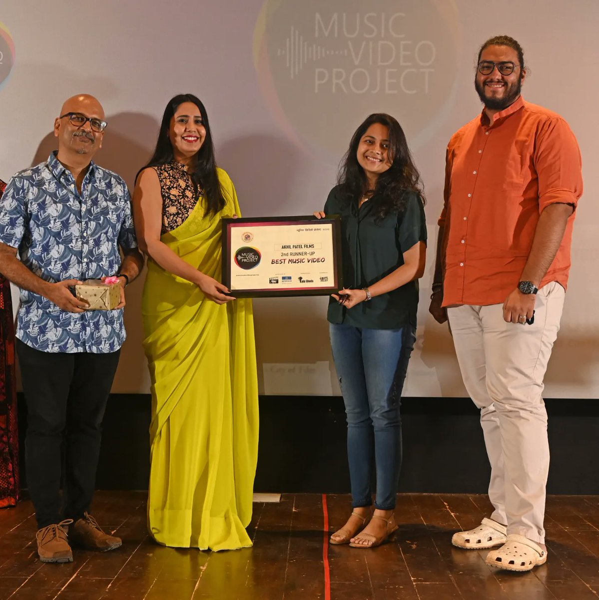 kgafest's tweet photo. 2nd Runner up of Music Video Project Awards goes to
Akhil Patel Studios
The White Dorbeen
#mvp2022 #spiritofmumbai #fimmakers #musicvideproject https://t.co/diewCnMyy8