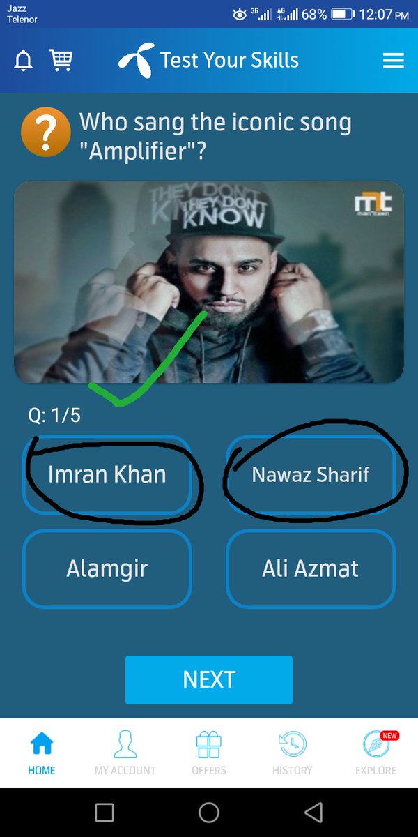 BukhariJan462's tweet photo. Telenor is also playing in Politics😂😂😎😎 https://t.co/PkN0zdiAig