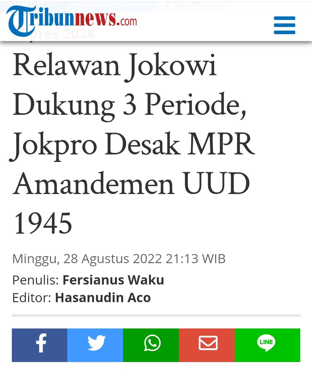 NenkMonica's tweet photo. Jokpro Pengkhianat Reformasi Jokpro Penjajah Konstitusi https://t.co/W94S5IOthV