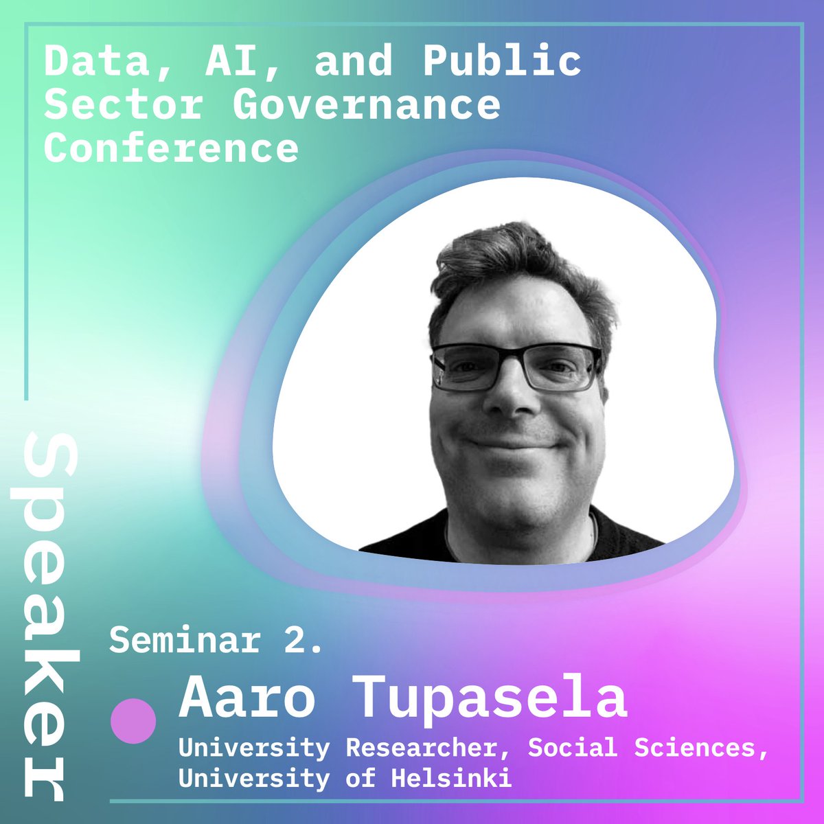 @AaroTupasela, a university researcher from <a href="/helsinkiuni/">University of Helsinki</a> has researched AI, technology in medical sciences and biobanking. Register to #dataAIpsg conference to listen to his talk on the topic of privacy and sensitive data!
 
Only 2 days left to register! bit.ly/3PfgrVV