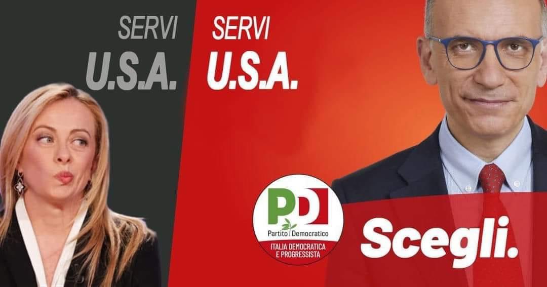 GioLario's tweet photo. @EnricoLetta @pdnetwork Non voto i servi! https://t.co/wfUNWttP3s