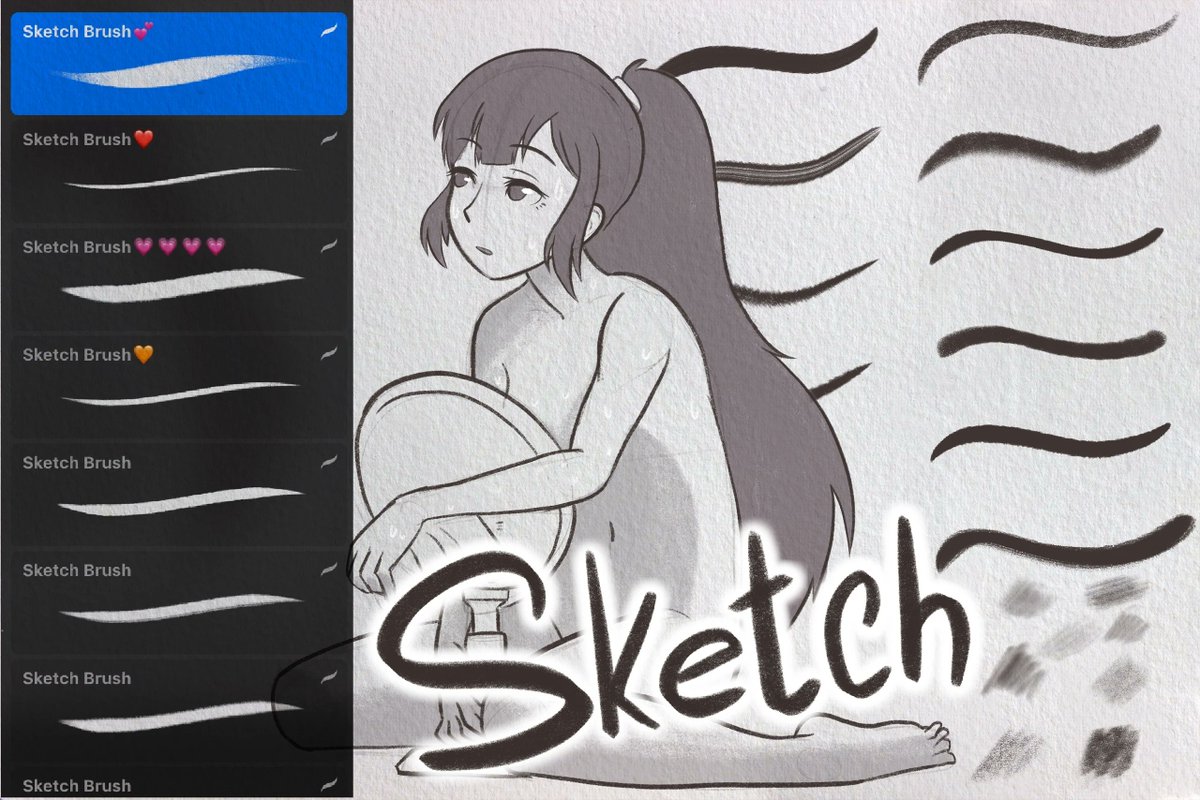 BrushesFree's tweet photo. Sketch Brushes for Procreate! by @Attki_art
LINK - https://t.co/tYDDNrgrXZ
#brushes #procreate #freeprocreatebrushes
#procreatebrushes #artist #young_artists_help #art #digitalart #digitalart #procreateartist #procreate5 #procreatedrawing #digitaldrawing #sketch https://t.co/odVivbFhNw